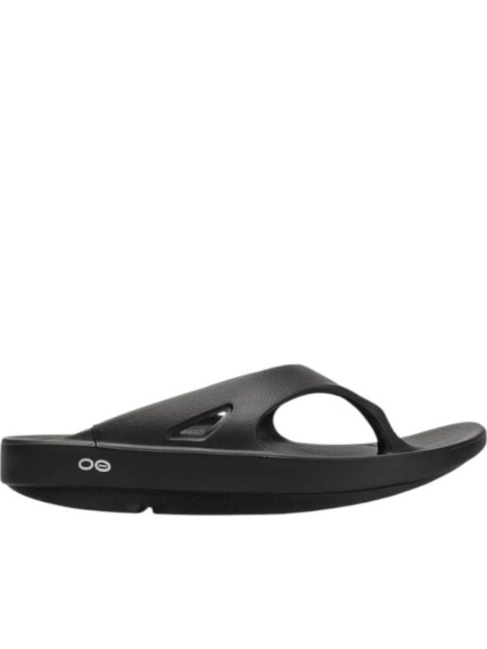 OOFOS Men\'s Black OOriginal Recovery OOfoam Slip-On Thong Sandal Size 10 main image 7